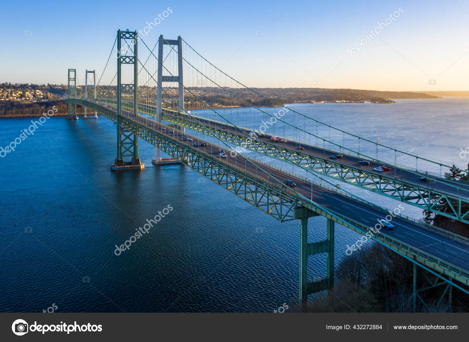 Tacoma Narrows Bridge Washington State Taken Gig Harbor Stock Photo By C Mcentioli Tacoma Narrows Bridge Washington State Taken Gig Harbor Stock Photo By C Mcentioli