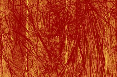 Tasarım için soyut kırmızı ve sarı arkaplan.