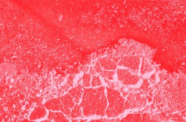 Tasarım için soyut kırmızı, pembe ve mercan renkleri.