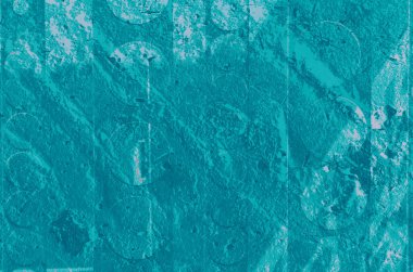 Tasarım için soyut turkuaz, celadon ve aquamarine renk arkaplanı.