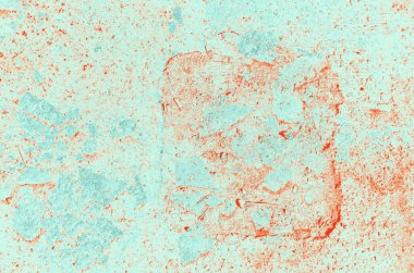 Tasarım için soyut kırmızı, turuncu, celadon ve aquamarine renk arkaplanı.