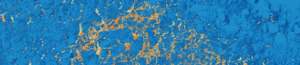 Abstrakcyjne Niebieskie Pomarańczowe Jasnozielone Tło Dla Projektu — Zdjęcie stockowe