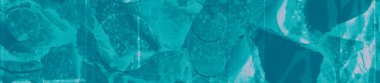 Tasarım için soyut turkuaz, celadon ve aquamarine renk arkaplanı.
