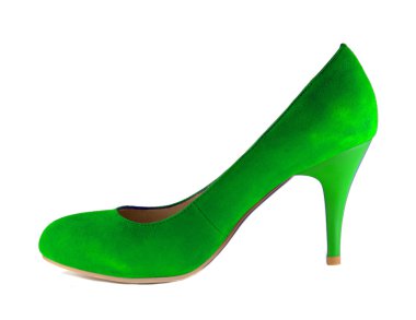 Bir kırmızı Ayakkabı