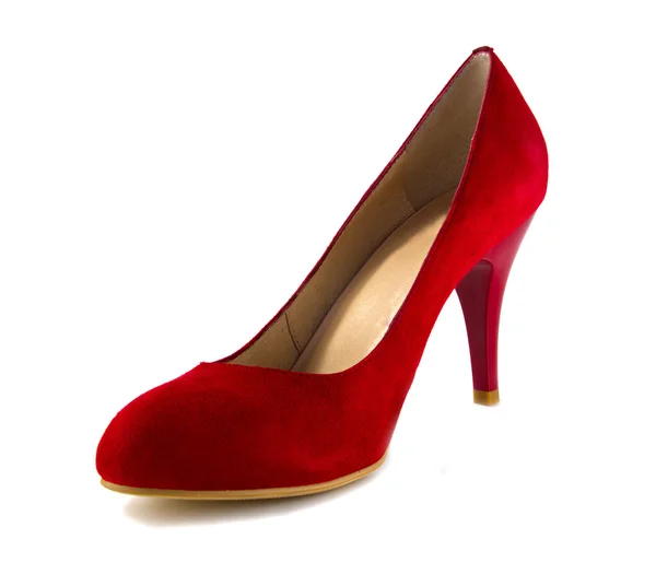 Červenou botou — Stock fotografie