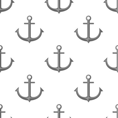 Gemi çapası, çizim, kusursuz desen