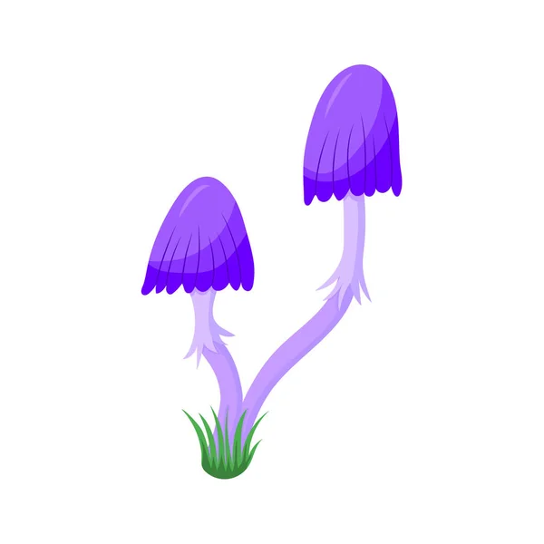 Vectorillustratie Van Paddenstoelen — Stockvector