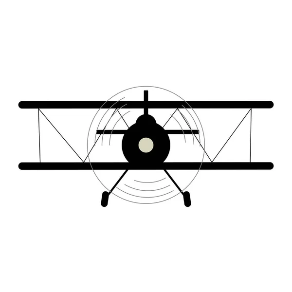 Εικονίδιο Ελικόπτερο Απεικόνιση Φορέα Αεροπλάνο Και Αέρα — Διανυσματικό Αρχείο