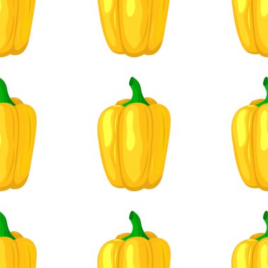 Balkabağıyla kusursuz desen. vektör illüstrasyonu