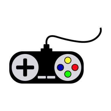 Oyun kolu. Web simgesi basit illüstrasyon