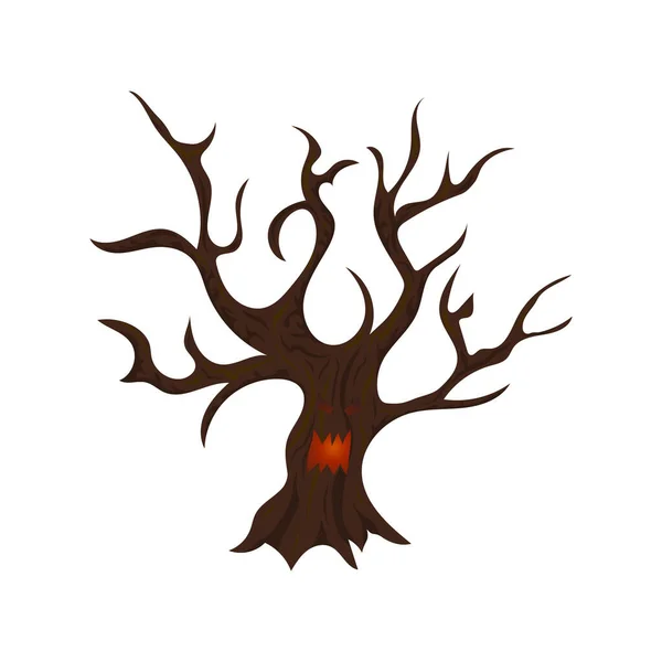 Vector Illustration Tree — Stock Vector