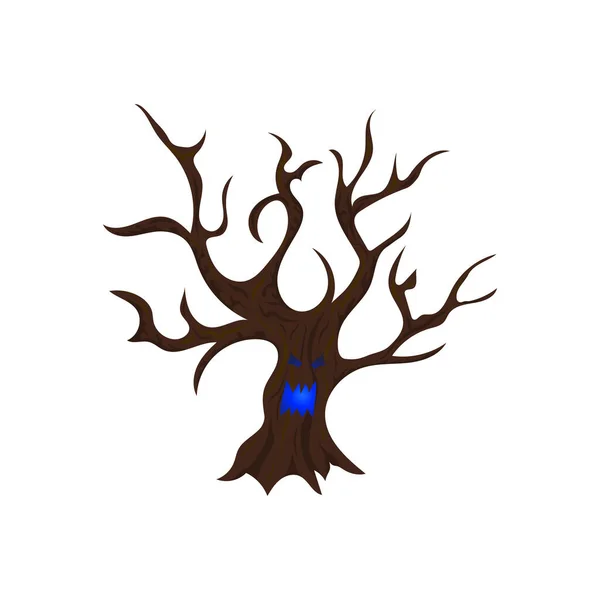 Ilustración Vectorial Del Icono Del Árbol — Vector de stock