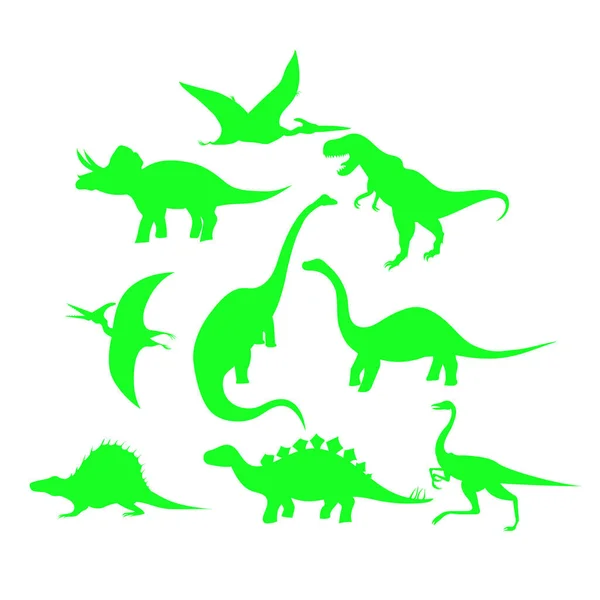 Vektor Illustration Dinosaur – Stock-vektor