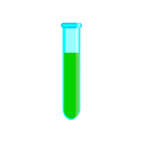 Test Tube Icon Vector Illustration — Stock Vector