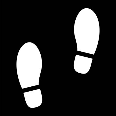 Ayakkabı ikonu. Ayakkabının vektör illüstrasyonu