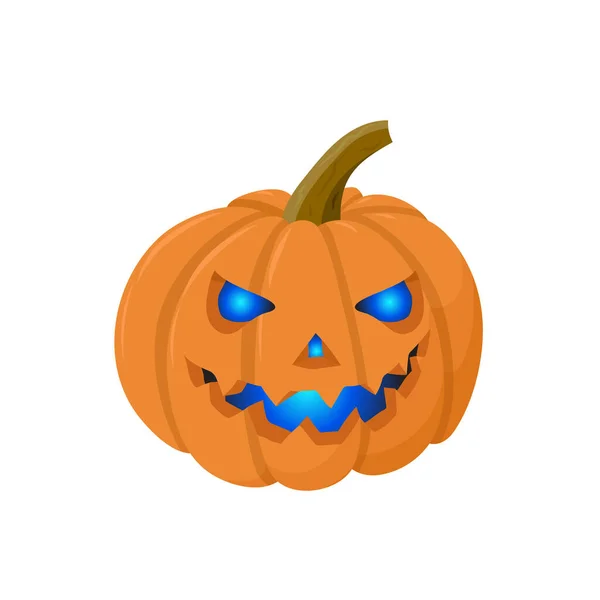 Halloween Tök Ikon Rajzfilm Illusztráció Boldog Hálaadás Vektor Ikonok Web — Stock Vector