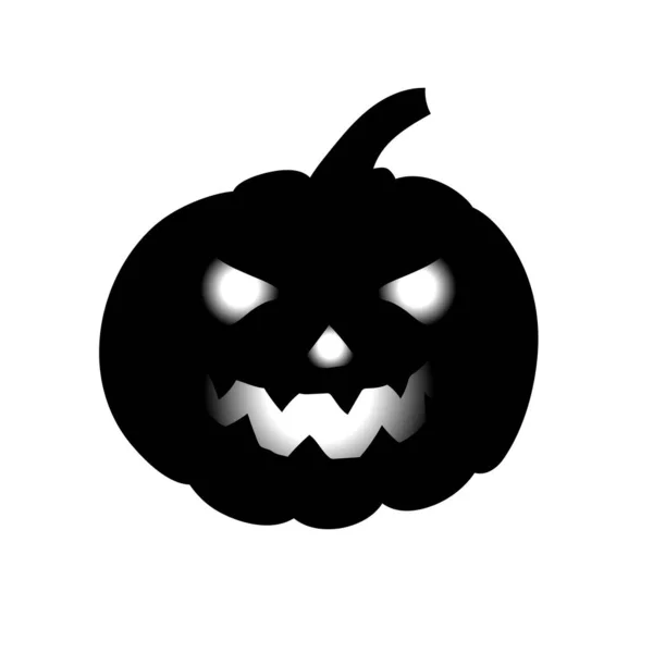 Икона Тыквы Хэллоуин Простая Иллюстрация Страшных Векторных Значков Веб Дизайна — стоковый вектор