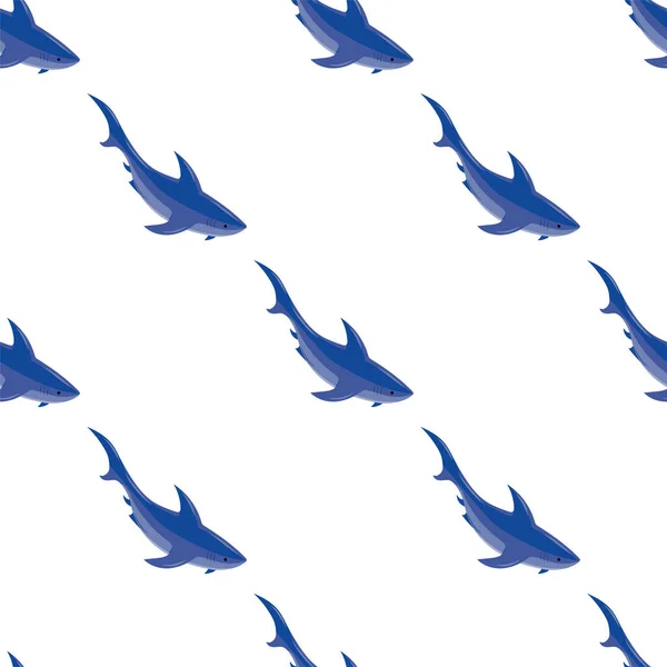 海豚的无缝图案 矢量说明 — 图库矢量图片