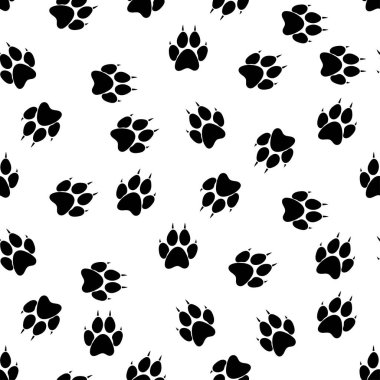 köpek pençesi iz simgeleri, hayvan sembolleri