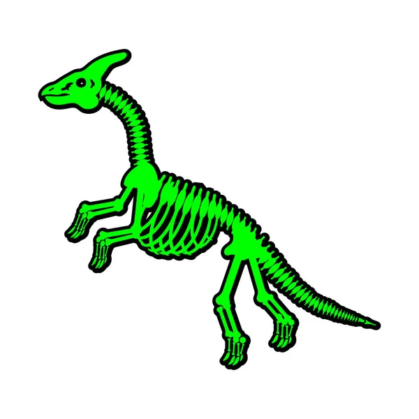 Кольоровий Яскравий Динозавр — стоковий вектор