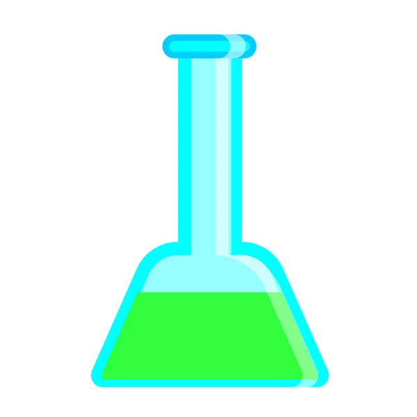 Test Tube Icon Vector Illustration — Stock Vector