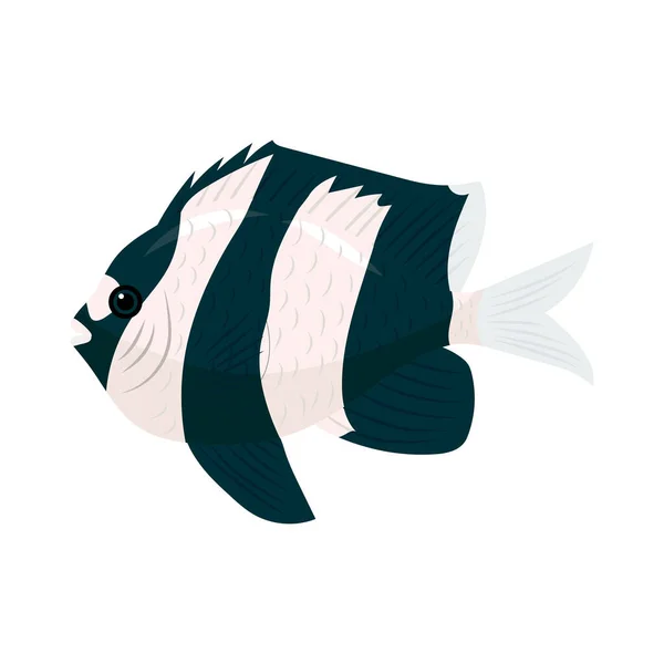 Vector Illustration Fish — Stock Vector