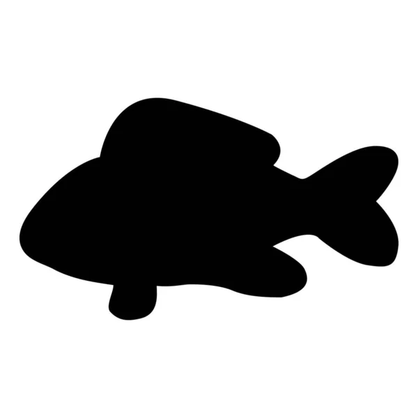 Fische Web Symbol Einfache Illustration — Stockvektor