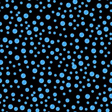 Kabarcıklar, pürüzsüz desen vektör çizimi