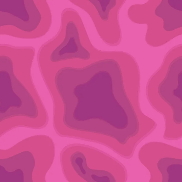 Pink Spots Drawing Abstraction Seamless Pattern — Stockový vektor