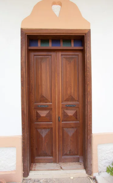 Door of a house — Stock Photo, Image