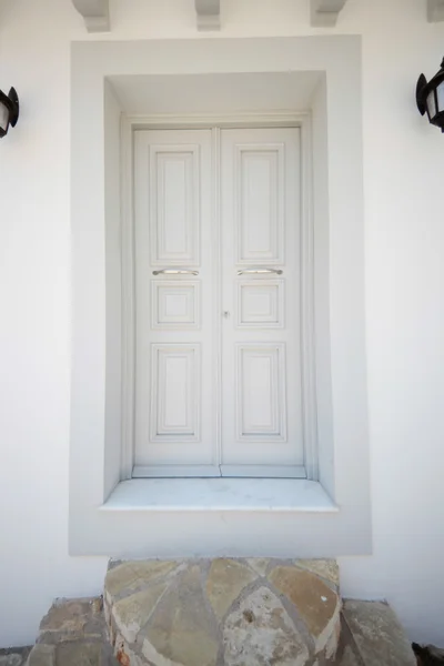 Porta de uma casa — Fotografia de Stock