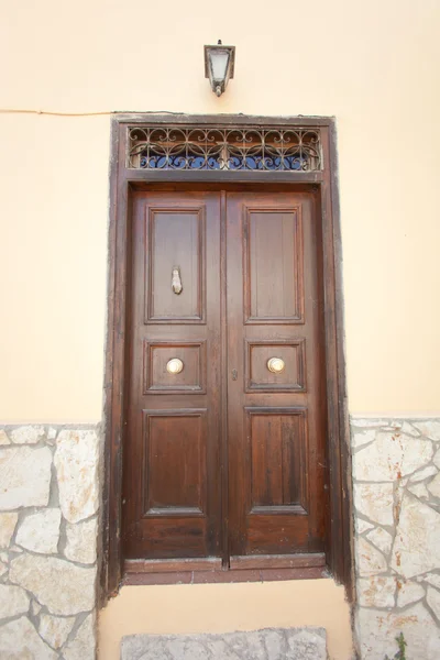 Door of a house — Stock Photo, Image