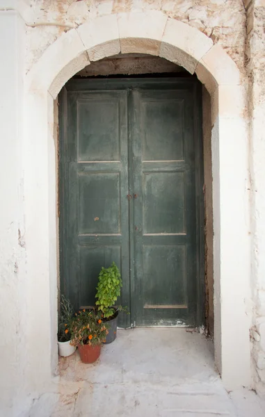 Door of a house — Stock Photo, Image