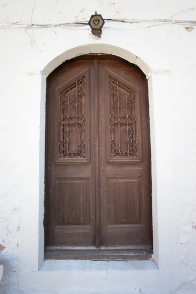 Porta de uma casa — Fotografia de Stock