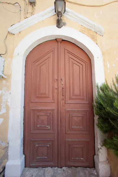 Porta de uma casa — Fotografia de Stock