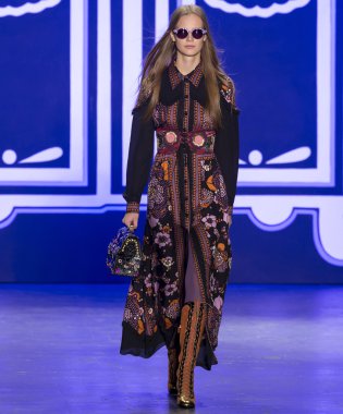 Anna Sui - sonbahar kış 2016 koleksiyonu