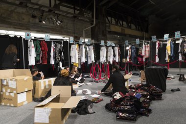 Desigual - Güz 2016 koleksiyonu - Backstage