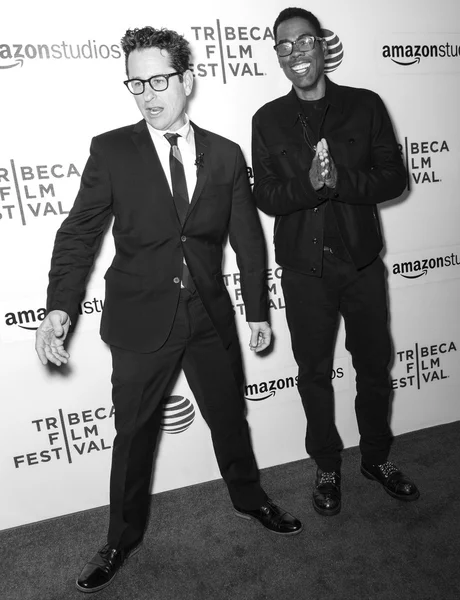 2016 Tribeca-Tribeca Talks regissörer Series-J J Abrams med — Stockfoto