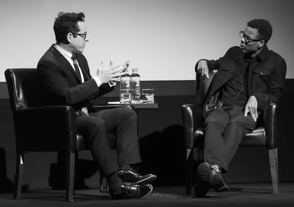 2016 Tribeca-Tribeca Talks reżyserzy Series-J J Abrams z — Zdjęcie stockowe