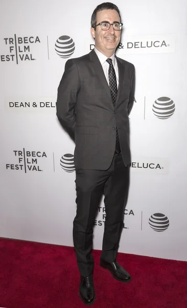 2016 Tribeca-Tribeca opowiada gawędziarzy-Tom Hanks z Johnem — Zdjęcie stockowe