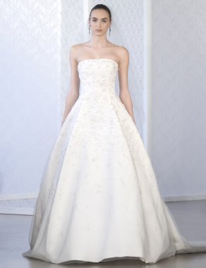 Oscar De La Renta - gelin ilkbahar/yaz 2017 pist Show