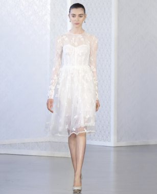 Oscar De La Renta - gelin ilkbahar/yaz 2017 pist Show