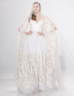 Christian Siriano Kleinfeld - gelin ilkbahar/yaz 2017 Runw için