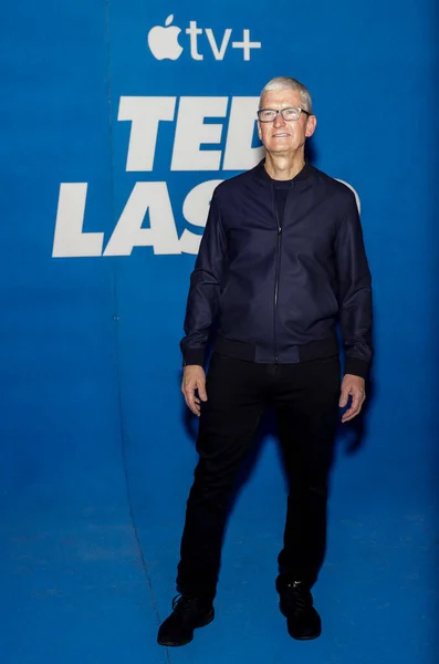 West Hollywood California Luglio 2021 Tim Cook Ceo Apple Partecipa — Foto Stock