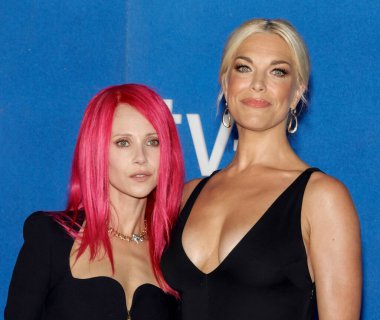 BATI HOLYWOOD, CALIFORNIA - 15 Temmuz 2021: Juno Temple ve Hannah Waddingham, Apple 'ın 