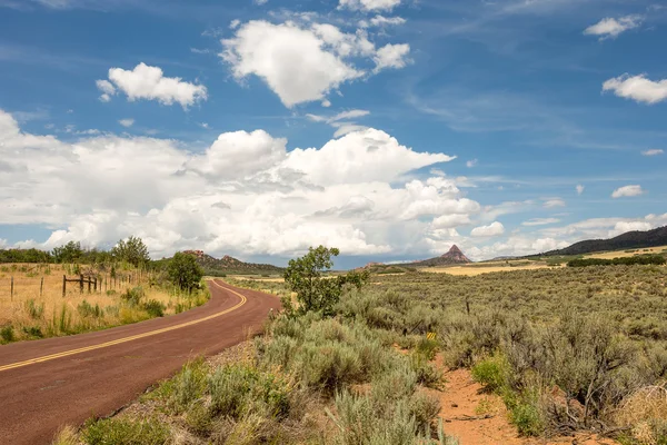 Kolob kaňony road — Stock fotografie