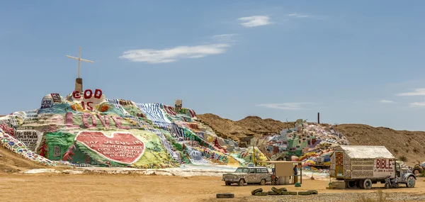 Leonard Knight Salvation Mountain — Stock Photo, Image