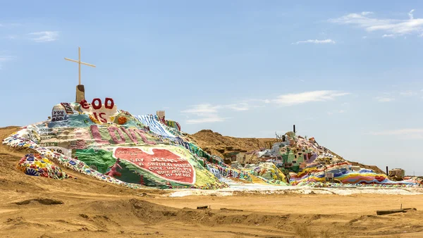 Leonard Knight Salvation Mountain — Stock Photo, Image