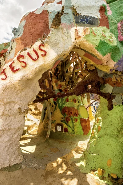 Leonard Knight Salvation Mountain — Stock Photo, Image