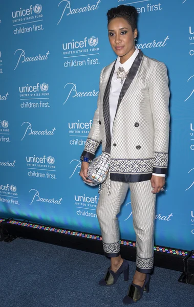 10 rocznych Unicef Snowflake - New York City - 2014 — Zdjęcie stockowe